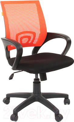 Кресло офисное Chairman 696 (TW-16, оранжевый) - фото 1 - id-p225863635