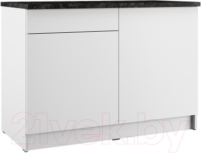 Шкаф-стол кухонный Eligard Urban ШСК 120 (белый/кастилло темный) - фото 1 - id-p225849460