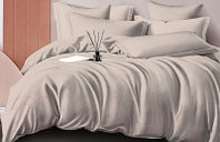 Комплект постельного белья LUXOR №13-1405 Евро-стандарт (кремовый, сатин)