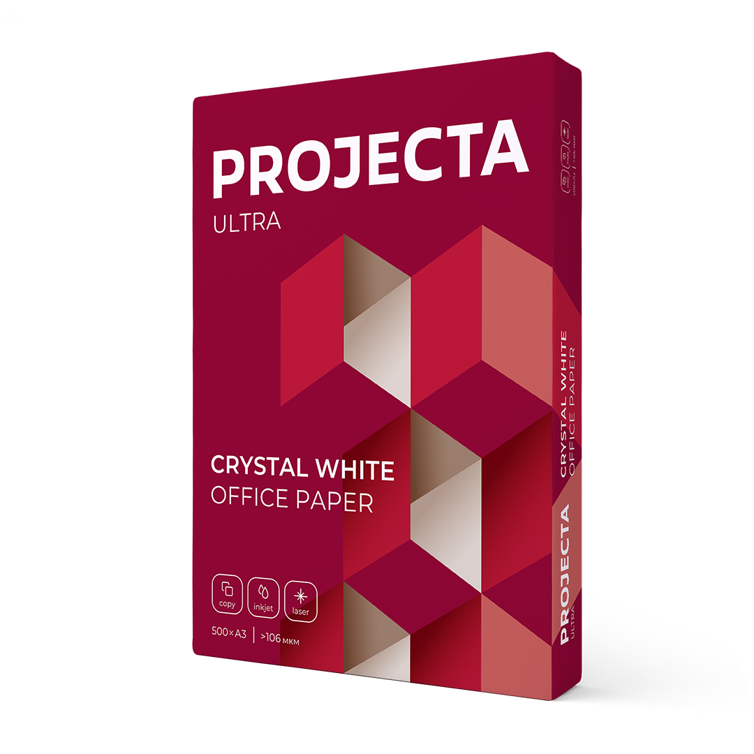 Бумага для принтера PROJECTA Ultra, А3, марка A, 80г/м2, 500л - фото 2 - id-p225902213