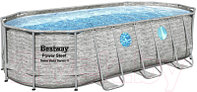 Каркасный бассейн Bestway Power Steel Swim Vista 56716 (549x274x122 с фильтр-насосом и лестницей)