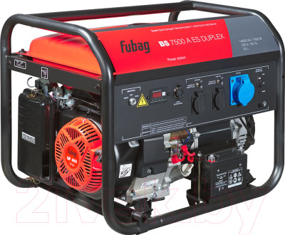 Бензиновый генератор Fubag BS 7500 A ES D / 641087 - фото 1 - id-p225885979