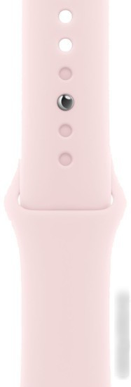 Умные часы Apple Watch Series 9 41 мм (алюминиевый корпус, розовый/розовый, спортивный силиконовый ремешок - фото 3 - id-p225885317