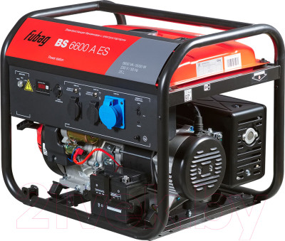 Бензиновый генератор Fubag BS 6600 A ES с электростартером (641692) - фото 1 - id-p225885981