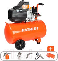 Воздушный компрессор PATRIOT Euro 50-260K (+ набор KIT 5В 1.8 кВт)