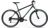 Велосипед Forward Sporting 27.5 1.2 2022 / RBK22FW27833 (черный/бирюзовый)