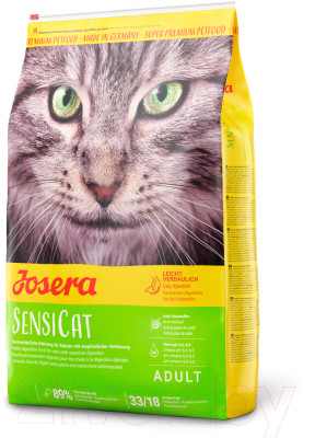 Сухой корм для кошек Josera Adult Sensitiv SensiCat (10кг) - фото 1 - id-p225859554