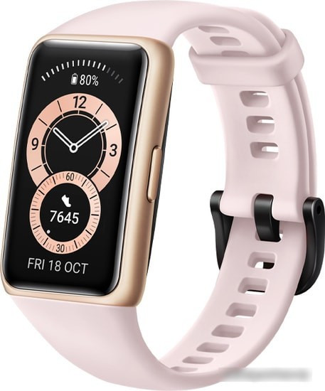 Умные часы Huawei Band 6 (розовая сакура) - фото 1 - id-p225885329