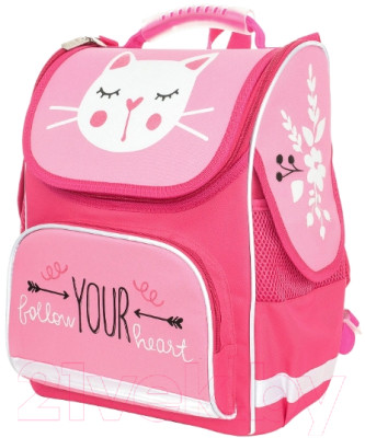 Школьный рюкзак Schoolformat Basic Little Kitten РЮКЖК-ЛКТ (розовый) - фото 1 - id-p225865661