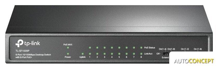 Неуправляемый коммутатор TP-Link TL-SF1009P - фото 1 - id-p225901753