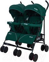 Детская прогулочная коляска INDIGO Duet (темно-зеленый)