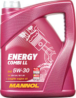 Моторное масло Mannol Energy Combi LL 5W30 SN/CF / MN7907-5 (5л)