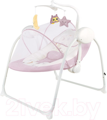 Качели для новорожденных INDIGO Star (розовый) - фото 1 - id-p225856501