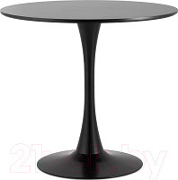 Обеденный стол Stool Group Tulip 80x80 / T004-1 (черный)
