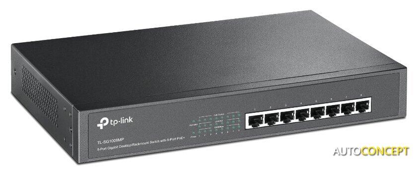 Неуправляемый коммутатор TP-Link TL-SG1008MP - фото 2 - id-p225901788