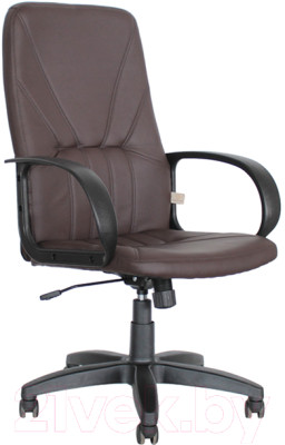 Кресло офисное King Style KP 37 (экокожа, шоколад) - фото 1 - id-p225849538