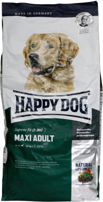 Сухой корм для собак Happy Dog Supreme Fit & Well Maxi Adult / 60761 (14кг) - фото 1 - id-p225858528