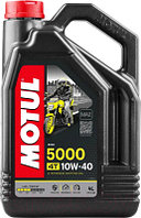 Моторное масло Motul 5000 4T 10W40 / 104056 (4л)