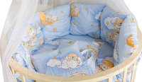 Комплект постельный для малышей Баю-Бай Нежность / К51-Н4 (голубой)