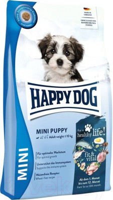 Сухой корм для собак Happy Dog Puppy Fit & Vital для щенков и молодых собак / 61202 (10кг) - фото 1 - id-p225863741