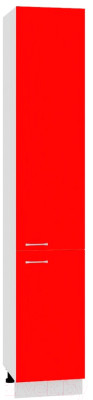 Шкаф-пенал кухонный Кортекс-мебель Корнелия Мара НШП40 (красный) - фото 1 - id-p225898643
