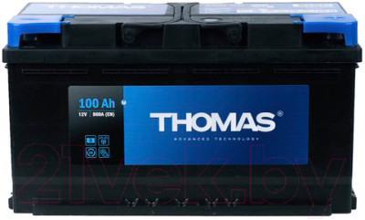 Автомобильный аккумулятор THOMAS R+ (100 А/ч) - фото 1 - id-p225846548