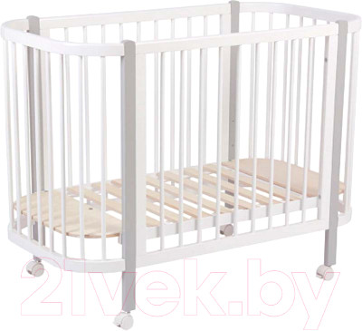 Детская кровать-трансформер Polini Kids Simple 350 / 0003126-16 (белый/серый) - фото 1 - id-p225843472