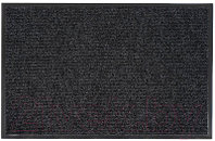 Коврик грязезащитный Kovroff Комфорт ребристый 120x150 / 40501 (черный)