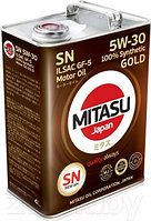 Моторное масло Mitasu Gold 5W30 / MJ-101-4 (4л)