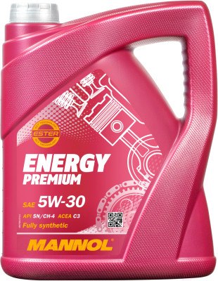 Моторное масло Mannol Energy Premium 5W30 / MN7908-5 (5л) - фото 1 - id-p225879710