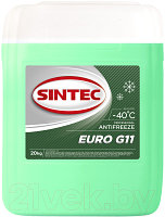 Антифриз Sintec Euro G11 / 800521 (20кг, зеленый)