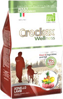 Сухой корм для собак Crockex Wellness Medio-Maxi Adult Lamb & Rice / MCF3812 (12кг)