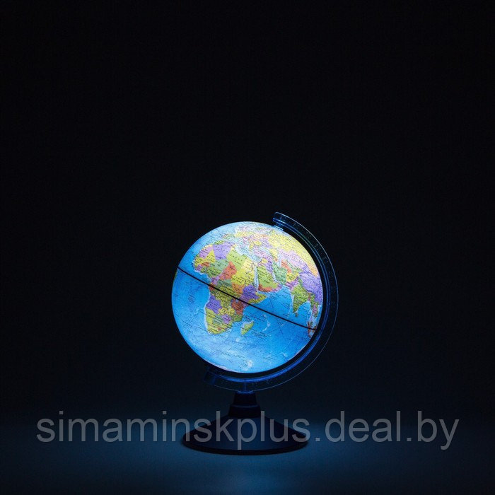 Глобус политический "Глобен", интерактивный, диаметр 210 мм, с подсветкой от батареек, с очками - фото 2 - id-p225902333