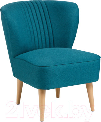Кресло мягкое Mio Tesoro Унельма (Twist 12 Petrol Turquoise) - фото 1 - id-p225888065