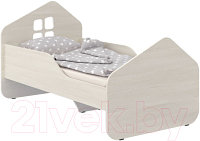 Стилизованная кровать детская Baby Master Lina (бодега светлый)