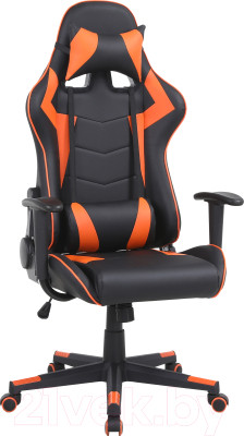 Кресло геймерское Mio Tesoro Бардолино AF-C5815 (черный/оранжевый) - фото 1 - id-p225848552