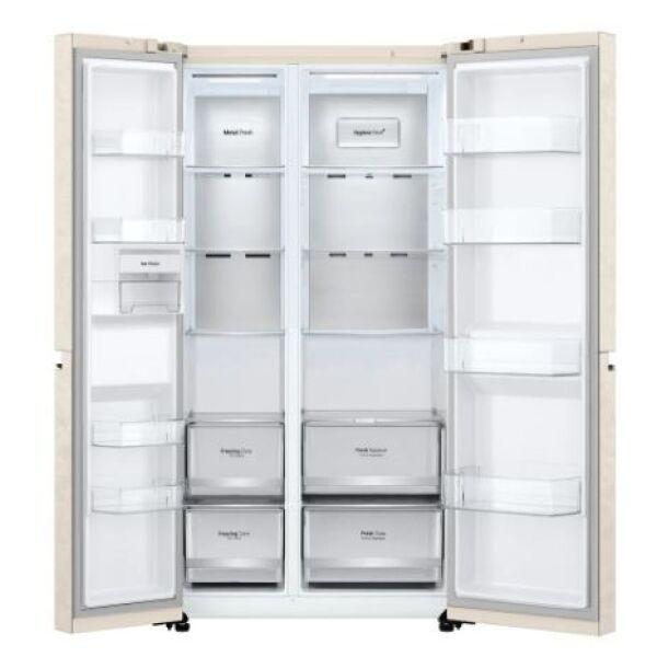 Холодильник Side by Side LG GC-B257SEZV (Side by Side) Графит - фото 3 - id-p225902498