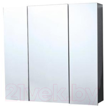Шкаф с зеркалом для ванной СанитаМебель Камелия-13.74 (белый) - фото 1 - id-p225855604