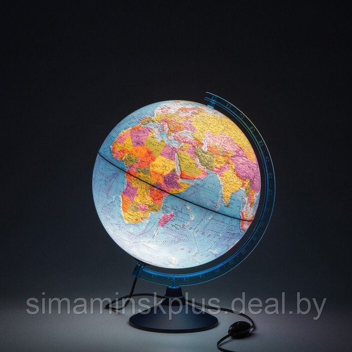 Глобус политический "Глобен", интерактивный, диаметр 320 мм, с подсветкой, с очками - фото 2 - id-p225902344