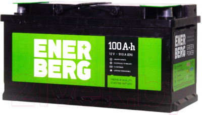 Автомобильный аккумулятор Enerberg 6СТ-100VLR R+ 910A (100 А/ч) - фото 1 - id-p225847587