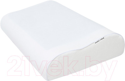 Ортопедическая подушка Amaro Home Memory Foam Wave Gel / HOME-24MF-WG (белый) - фото 1 - id-p225870793