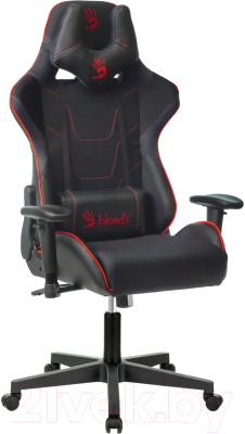 Кресло геймерское A4Tech Bloody GC-400 (черный/красный) - фото 1 - id-p225842576