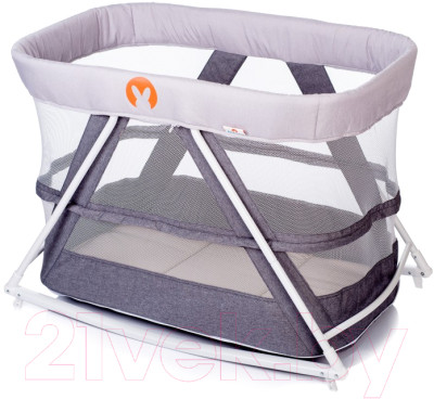 Детская кроватка Babyhit Rocking Crib (светло-серый) - фото 1 - id-p225894160