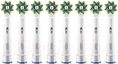 Набор насадок для зубной щетки Oral-B CrossAction EB50RB (8шт) - фото 1 - id-p225870818