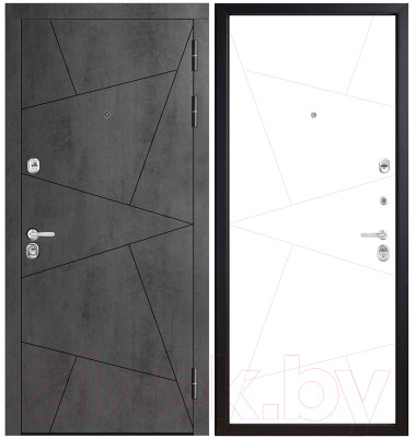 Входная дверь Металюкс М85/1 (96x205, правая) - фото 1 - id-p225886162