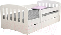 Кровать-тахта детская Мебель детям Классика 80x160 К-80 (белый)