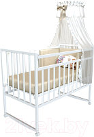 Детская кроватка VDK Magico Mini / Кр1-02м (белый)