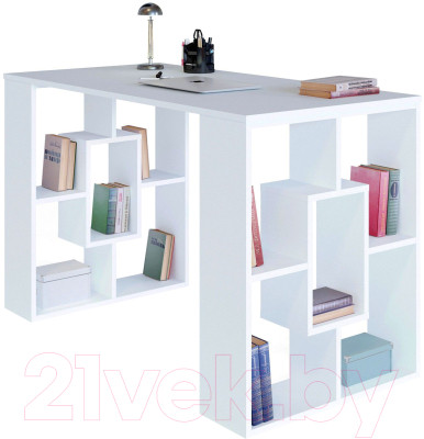 Письменный стол Сокол-Мебель СПМ-15 (белый) - фото 1 - id-p225862884