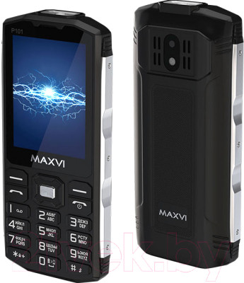 Мобильный телефон Maxvi P101 (черный) - фото 1 - id-p225866891