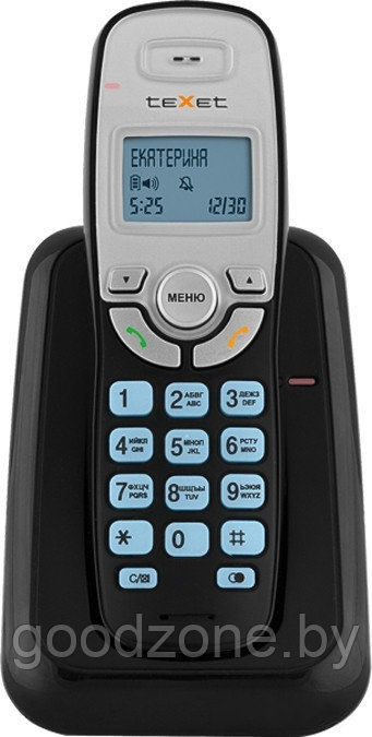 Радиотелефон TeXet TX-D6905A (черный) - фото 1 - id-p225902468